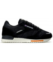Reebok Classic Leather Suede New Black Grey