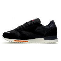 Reebok Classic Leather Suede New Black Grey