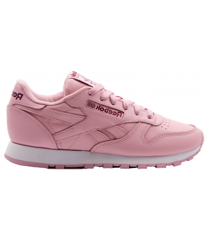 Reebok Classic Leather Pink White Merlot