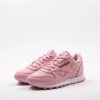 Reebok Classic Leather Pink White Merlot