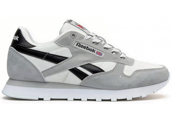Reebok Classic Leather Suede Grey White