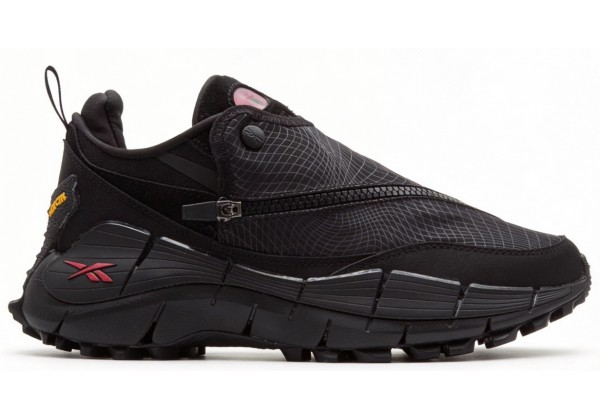 Reebok Zig Kinetica x Spyder Low Top Black Red