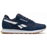 Reebok Classic Leather Suede Navy Gum