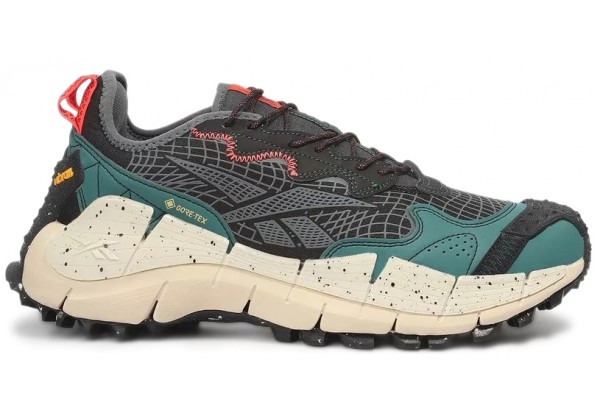 Reebok Zig Kinetica 2 Edge Gore Tex Winter Grey Green