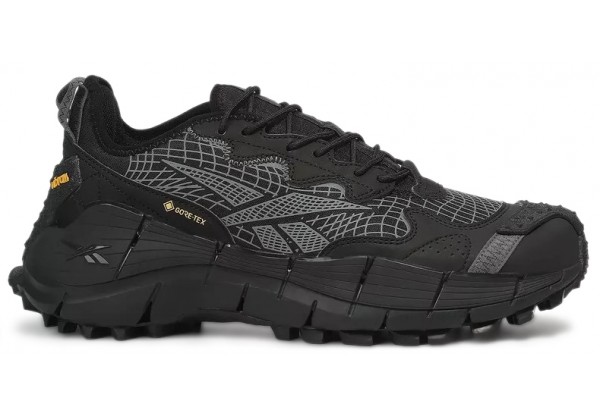 Reebok Zig Kinetica 2 Edge Gore Tex Winter Black Grey