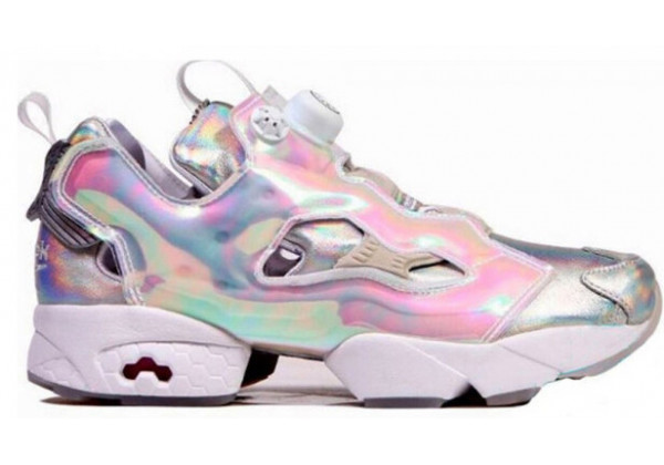 Reebok X Atmos InstaPump Fury Silver Metallic/White