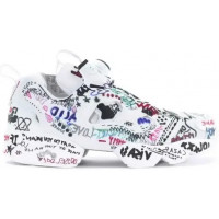 Reebok Insta Pump White Graffiti